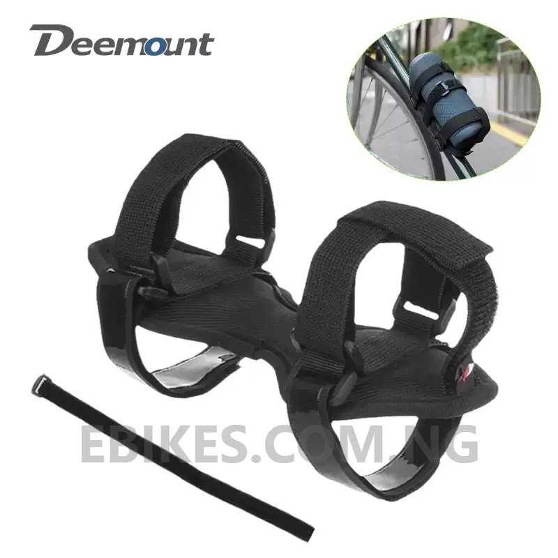 Adjustable Bicycle Speaker and Water Bottle Mount Strap