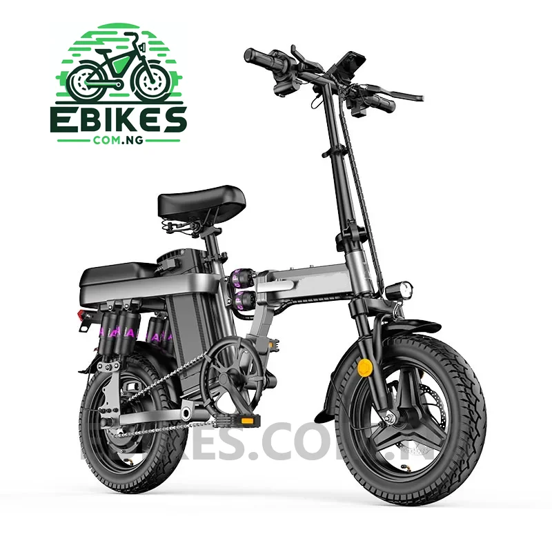400W Aluminium Frame Foldable Electric Bicycle Ebike With NFC, Remote Starter & Anti Theft System