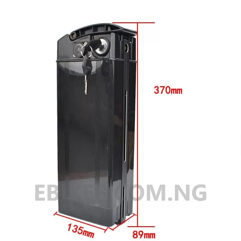 Vertical Slide In 24-60V Battery Case With Rail