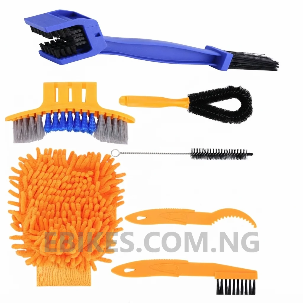 7in1 Bicycle - Ebikes - Escooter Cleaning & Maintenance Tool Kit